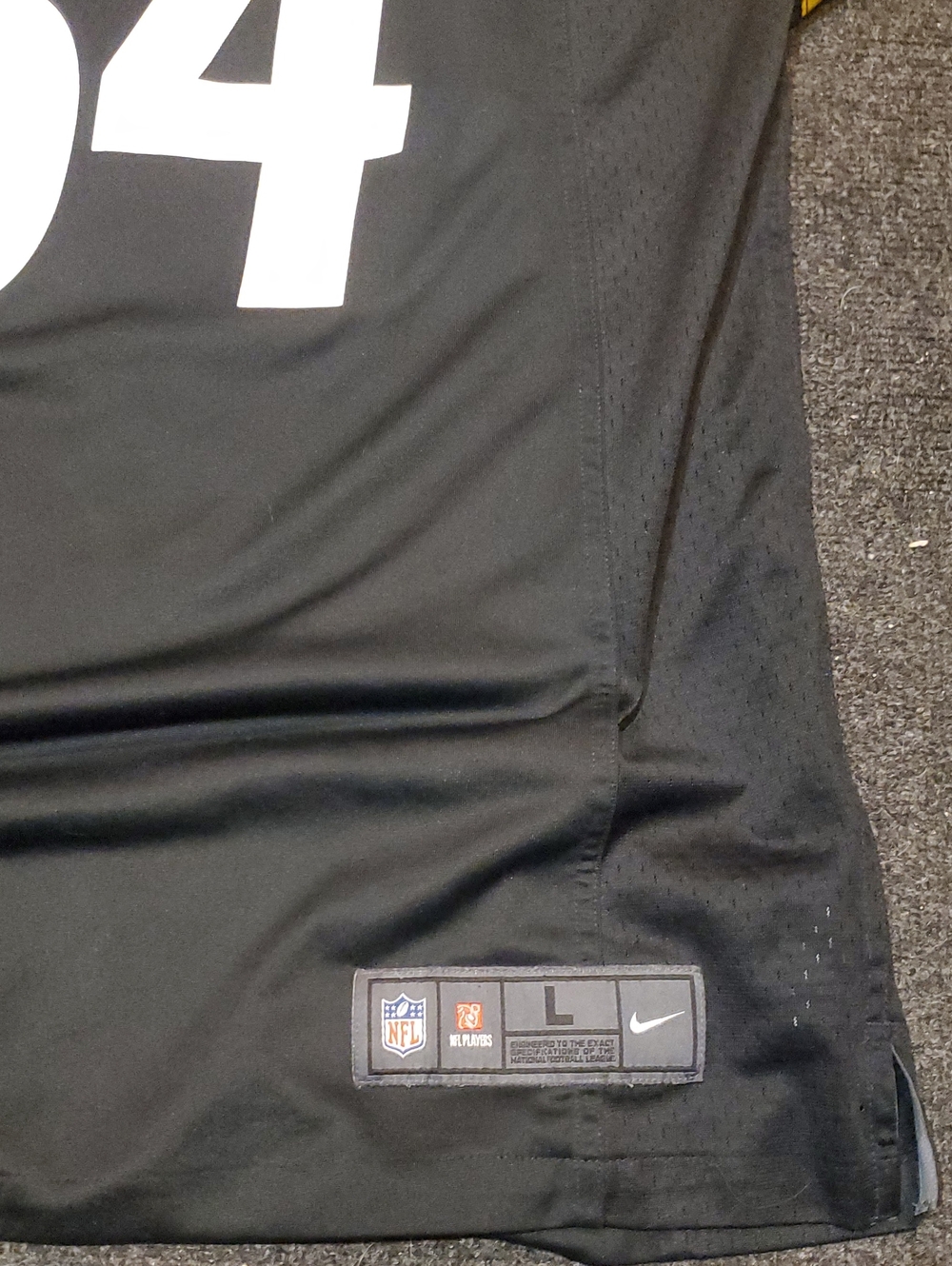 NFL Authentic Nike Pittsburgh Steelers Antonio Brown Jersey... 🏈 - Picture 9 of 11